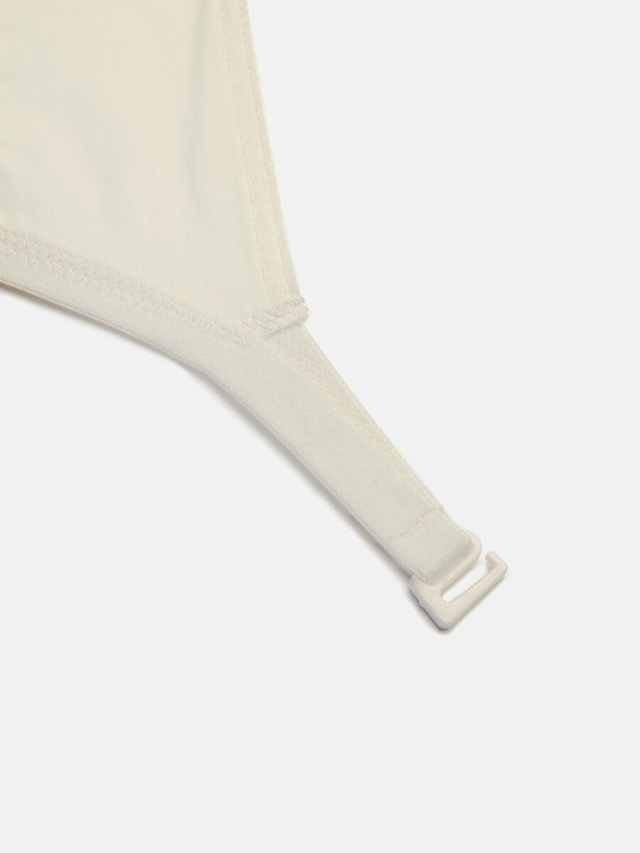 Softline Women's Non Padded Wire Free Regular Bra in 100% Cotton Fabric with Elastic Straps and Hook Closure (C Cup)