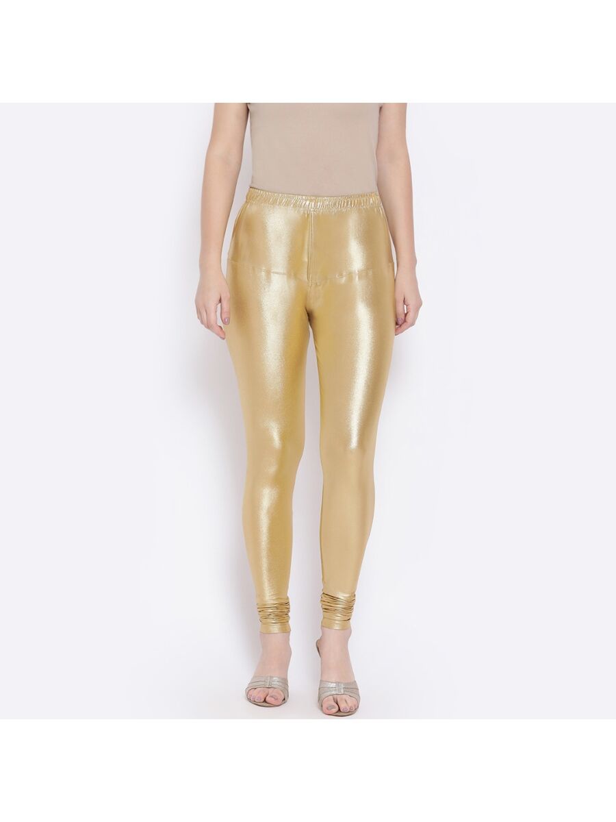 Softline 1007 Shimmer Churidar Leggings Pack Of 1