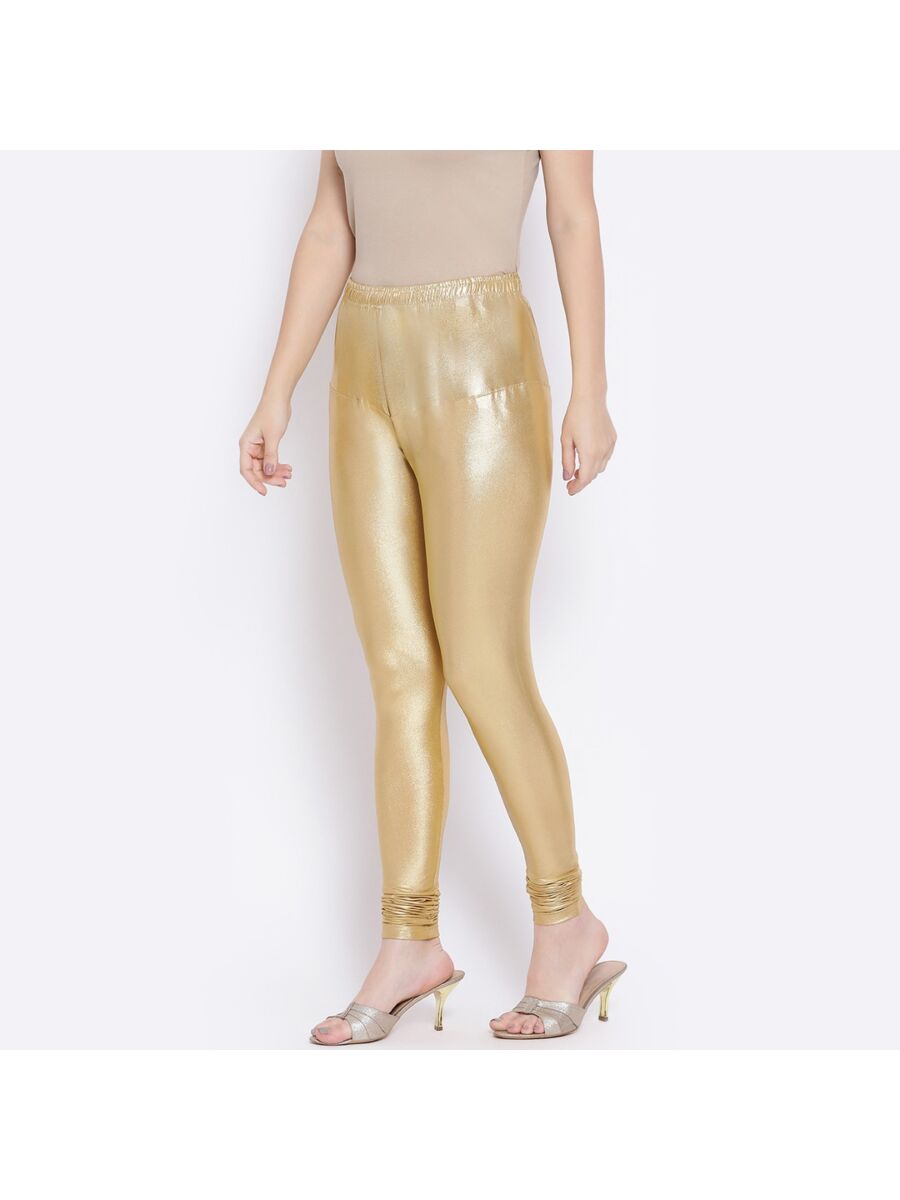 Softline 1007 Shimmer Churidar Leggings Pack Of 1