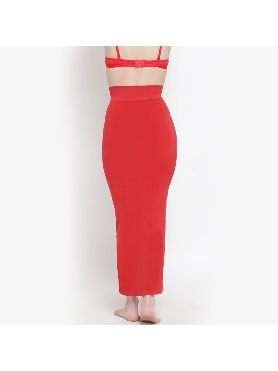 Softline Women's Saree Shapewear in polyamide and Elastane Fabric with an Elastic Waistband and Compressed Thigh Design