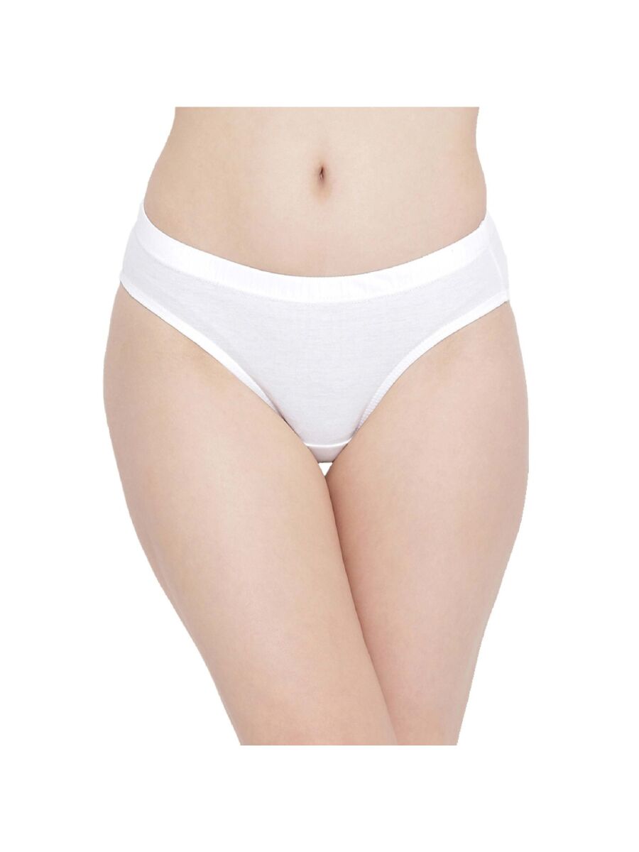 Softline 113 Plain High Rise Inner Elastic Panty Assorted Colour Pack Of 2