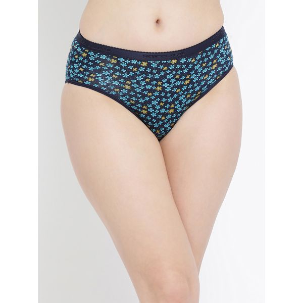 Printed High Rise Outer Elastic Panty (Pack of 2)