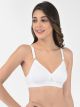 Softline Butterfly 2051 D-Cup Seamless Crossover Design Bra With Adjustable Straps Assorted Colour Pack Of 1