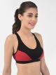 Softline Butterfly 1062 Racerback Sports Bra Assorted Colour Pack Of 1