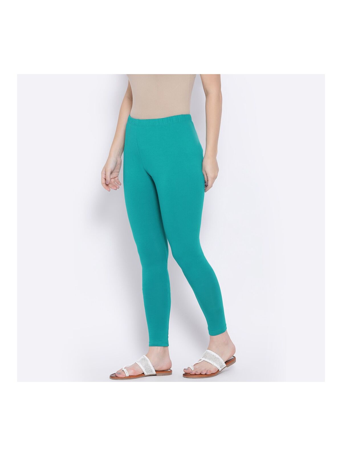 Softline 1006 Ankle Leggings  Plus Size Pack Of 1