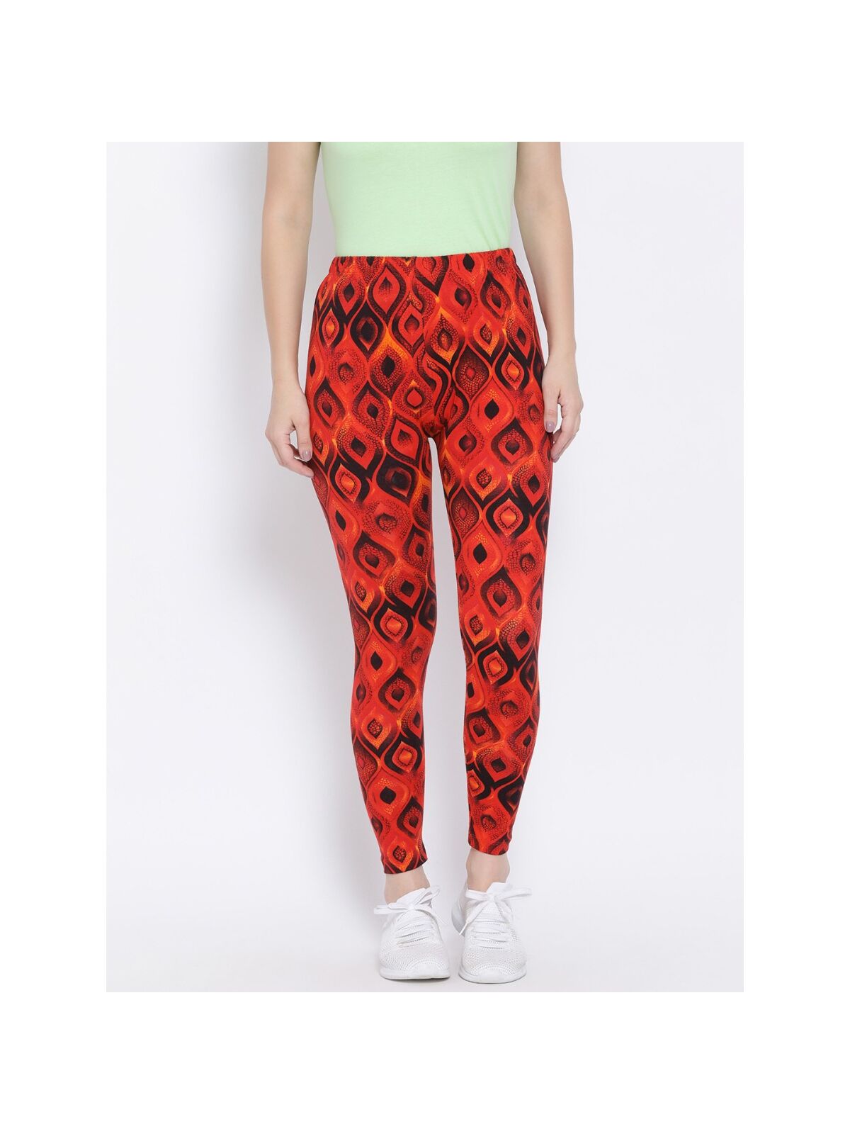 Softline 1004 Ankle Leggings Assorted Print Pack Of 1