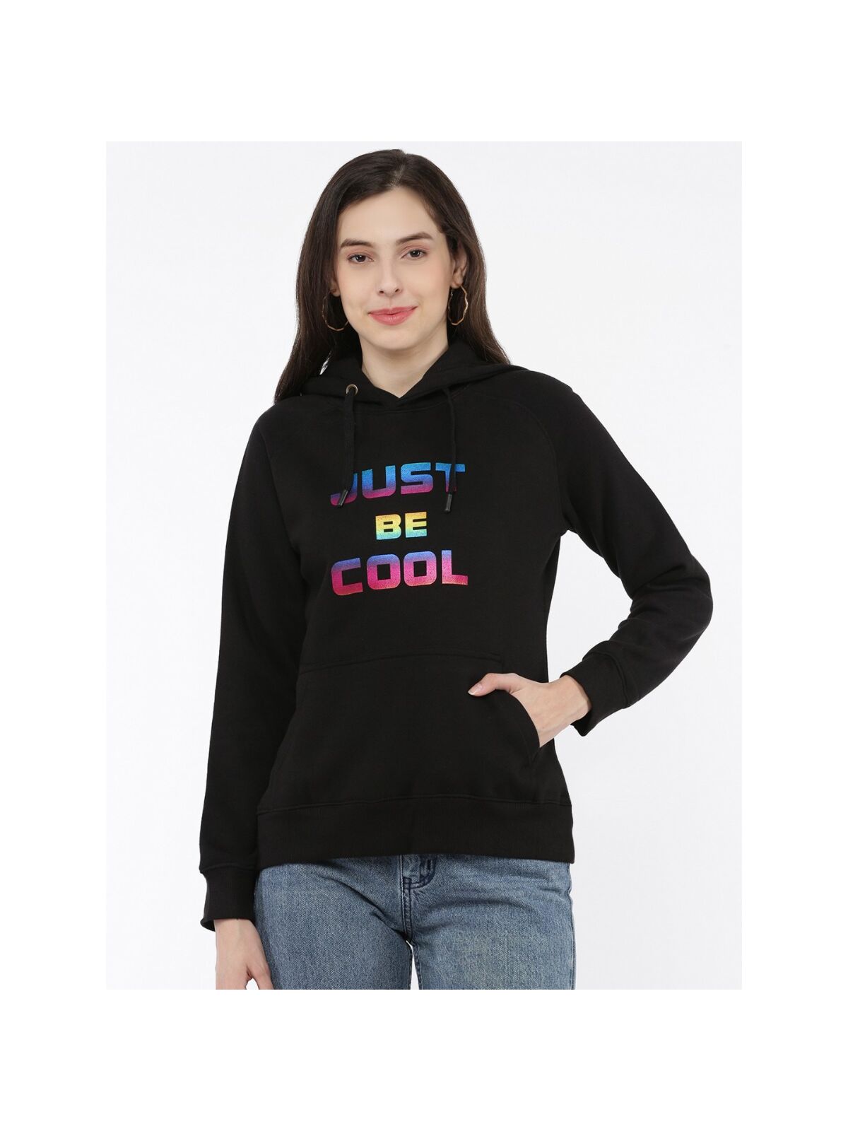 Softline SL3003 Women's Printed Hoodie Pack Of 1