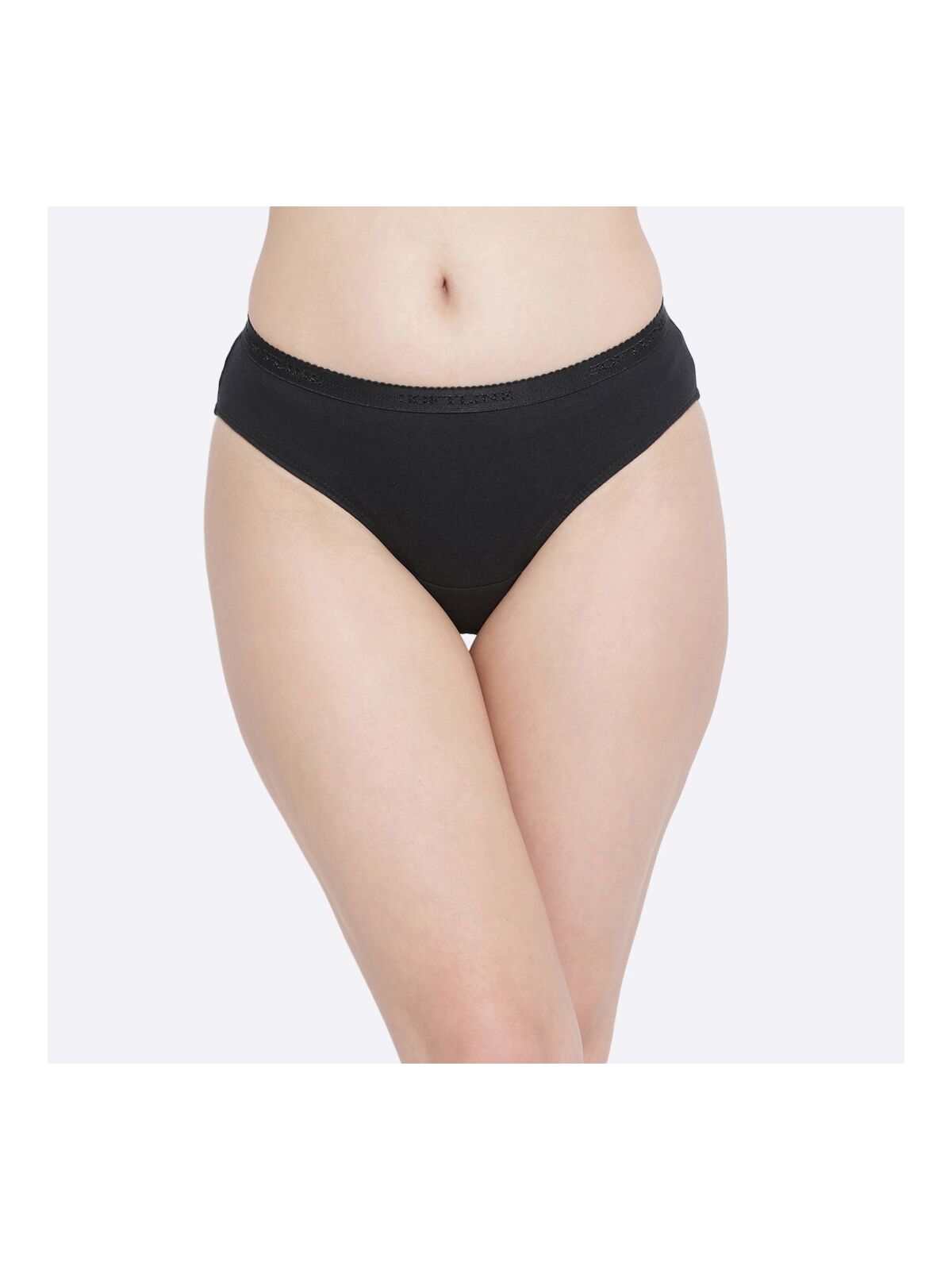 Softline 111 Mid Rise Panty Outer Elastic Assorted Dark Colour Pack Of 2