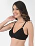 Softline Women's Non Padded Wire Free  Bra in Cotton Poly Fabric with Double Layered Cups, Elastic Straps, and Hook Closure (D-Cup )