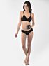 Softline Women's Non Padded Wire Free  Bra in Cotton Poly Fabric with Double Layered Cups, Elastic Straps, and Hook Closure (D-Cup )