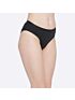 Softline 111 Mid Rise Panty Outer Elastic Assorted Dark Colour Pack Of 2