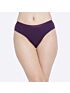 Softline 111 Mid Rise Panty Outer Elastic Assorted Dark Colour Pack Of 2