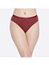 Softline 111 Mid Rise Panty Outer Elastic Assorted Dark Colour Pack Of 2