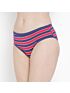 Softline 125 Fashionable Stripe Bikini Panty Assorted Colour Pack Of 2