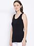 Softline Women's Premium Long Camisole in Cotton Stretch Fabric with Stretchable Broad Shoulder Straps, and Snug Fit