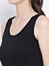 Softline Women's Premium Long Camisole in Cotton Stretch Fabric with Stretchable Broad Shoulder Straps, and Snug Fit