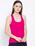 Softline Women's Premium Long Camisole in Cotton Stretch Fabric with High Stretch,  Racer Back Design, Broad Shoulder Straps, and Snug Fit