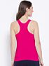 Softline Women's Premium Long Camisole in Cotton Stretch Fabric with High Stretch,  Racer Back Design, Broad Shoulder Straps, and Snug Fit