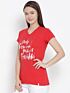 Softline Sl2004 V Neck Tee Assorted Print Pack Of 1