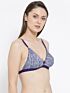 Softline Women's Fancy Non Padded Bra in 100% cotton Fabric with Elastic Straps and Hook Closure