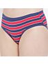 Softline 125 Fashionable Stripe Bikini Panty Assorted Colour Pack Of 2