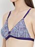 Softline Women's Fancy Non Padded Bra in 100% cotton Fabric with Elastic Straps and Hook Closure