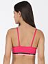 Softline Women's Non Padded Wire Free Bra in Cotton Poly Fabric with Elastic Straps and Slip On Style 