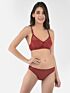 Softline Women's Non Padded Wire Free Bridal Bra & Panty Set in Nylon Spandex Fabric with Straight Back, Elastic Straps, and Hook Closure