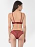Softline Women's Non Padded Wire Free Bridal Bra & Panty Set in Nylon Spandex Fabric with Straight Back, Elastic Straps, and Hook Closure