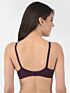 Softline Women's Non Padded Wire Free T-shirt Bra in Cotton Poly Fabric with Cross Neck Elastic Straps, Full Cup design, and Hook Closure