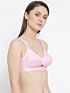 Softline Women's Non Padded Wire Free Bra in 100% Cotton Fabric with Cotton  Straps and Hook Closure