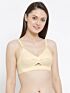 Softline Women's Non Padded Wire Free Bra in 100% Cotton Fabric with Elastic Straps and Hook Closure 
