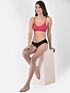 Softline Women's Non Padded Wire Free Bra in Cotton Stretch Fabric with Double Layered Cups Full Coverage, Elastic Straps, and Hook Closure 