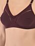Softline Women's Non Padded Wire Free Bra in Cotton Stretch Fabric with Elastic Straps, Full Cup design, and Hook Closure