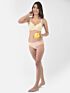 Softline Women's Non Padded Wire Free Bra in 100% Shifley Embroidery Cotton Fabric with  Full Coverage Cups, Broad Elastic Straps, and Hook Closure
