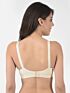 Softline Women's Non Padded Wire Free Bra in 100% Shifley Embroidery Cotton Fabric with  Full Coverage Cups, Broad Elastic Straps, and Hook Closure
