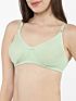 Softline Women's Non Padded Wire Free Everyday Bra in Cotton Poly Fabric with Elastic Straps and Hook Closure (C Cup)