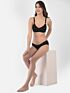 Softline Women's Non Padded Wire Free Bra in Cotton Poly Fabric with Double Layered Cups, Full Coverage, Elastic Straps, and Hook Closure