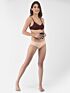 Softline Women's Non Padded Wire Free T-shirt Bra in Cotton Poly Fabric with Elastic Straps, Double Layered Moulded Cups, and Hook Closure