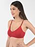 Softline Women's Non Padded Wire Free T-Shirt Bra in Cotton Stretch Fabric with Elastic Straps, Full Cup design, and Hook Closure