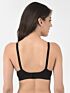 Softline Women's Non Padded Wire Free   T-shirt  Bra in Cotton Poly Fabric with Cross Neck Elastic Straps, Double Layered Moulded Cups, and Hook Closure 