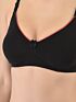 Softline Women's Non Padded Wire Free T-Shirt Bra in Cotton Stretch Fabric with Elastic Straps, Full Cup design, and Hook Closure