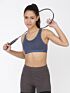 Softline Women's Non Padded Wire Free Sports T-Shirt Bra in Cotton Stretch Fabric with Full Cup Coverage, Broad Underband, Double Layered Cups, and Slip On Design