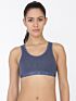 Softline Women's Non Padded Wire Free Sports T-Shirt Bra in Cotton Stretch Fabric with Full Cup Coverage, Broad Underband, Double Layered Cups, and Slip On Design