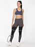 Softline Women's Non Padded Wire Free Sports T-Shirt Bra in Cotton Stretch Fabric with Full Cup Coverage, Broad Underband, Double Layered Cups, and Slip On Design
