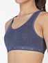 Softline Women's Non Padded Wire Free Sports T-Shirt Bra in Cotton Stretch Fabric with Full Cup Coverage, Broad Underband, Double Layered Cups, and Slip On Design