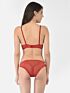 Softline Women's Non Padded Wire Free Bridal Bra & Panty Set in Nylon Spandex Fabric with Straight Back, Elastic Straps, and Hook Closure