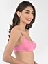Softline Women's Non Padded Wire Free T-shirt Bra in Cotton Poly Fabric with Elastic Straps, Double Layered Moulded Cups, and Hook Closure