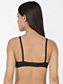Softline Women's Non Padded Wire Free Bra in 100 % Polyester Fabric with Elastic Straps and Hook Closure