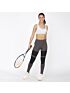 Softline Women's Non Padded Sports Bra in 100% Polyester Fabric With Slip on Style and No Hook Closure